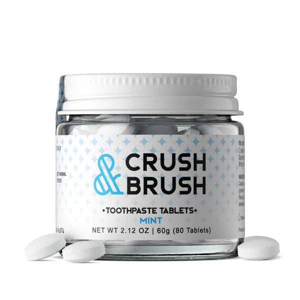 Mint Toothpaste Tabs by Crush & Brush