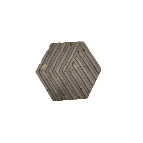 Hexagon Concrete Soap Dish