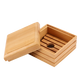 Bamboo Shower Square Container