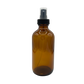 Amber Glass Bottle with Mist Spray Cap
