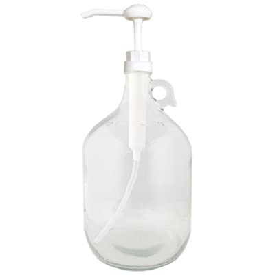 1 Gallon Clear Pistol Grip Jug